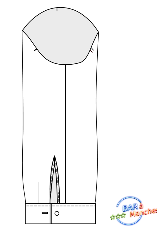 Manche chemisier gratuite