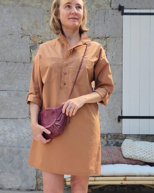 Robe Joan en popeline Atelier Brunette