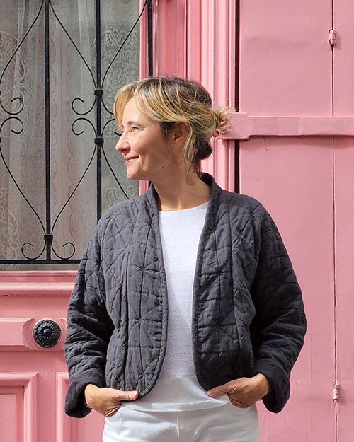 Patron de la veste Tina en tissu Merchant&Mills