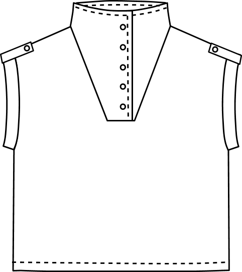 Sketch Top Marina devant