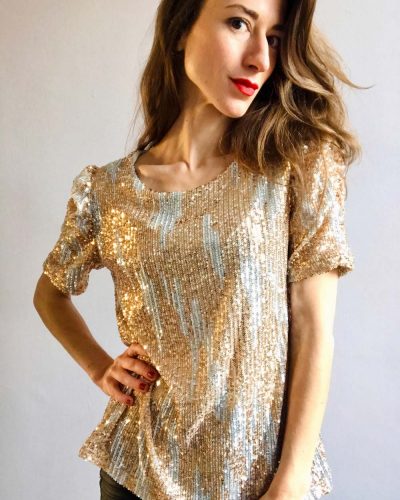 Blouse Amy version sequins